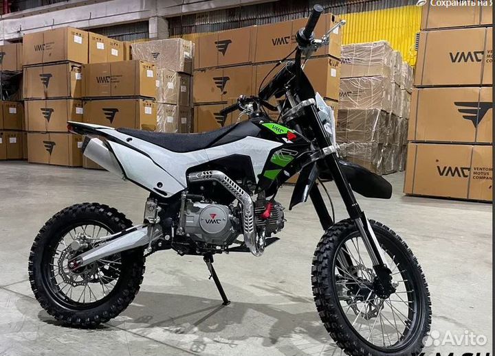 Питбайк vento VMC 17/14 - 125cc (plastic Honda CRF