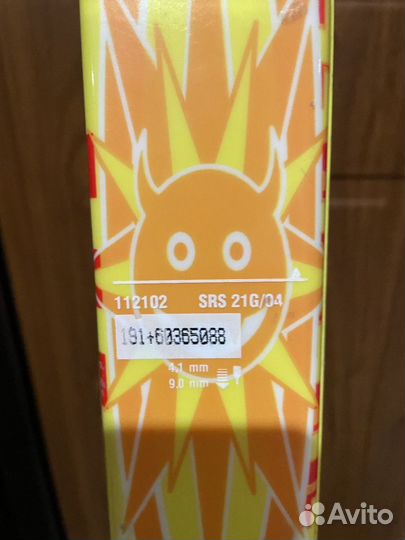 Горные лыжи atomic 191 cm