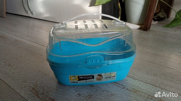 Клетка+переноска+поилка +кормушка