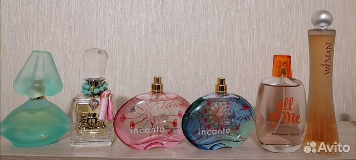 Парфюм женский начатый, 2 часть