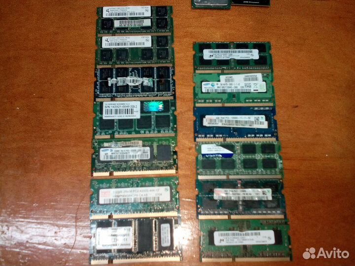 Оперативная память для ноутбуков DDR2,DDR2 sodimm