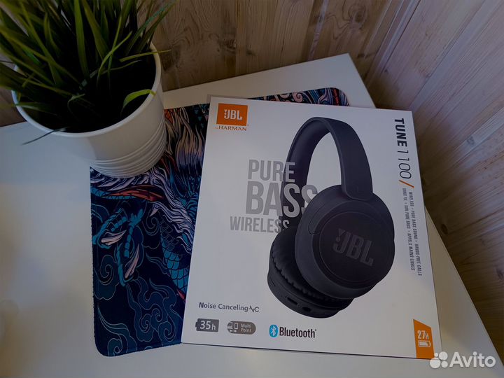 Беспроводные наушники jbl