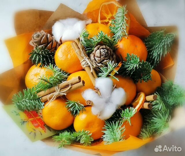 Букет из мандаринов