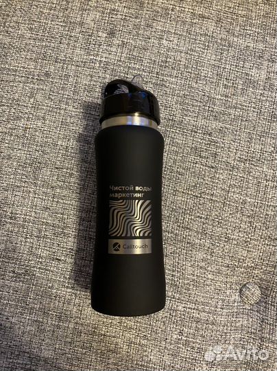 Спортивная бутылка и сумка комплект