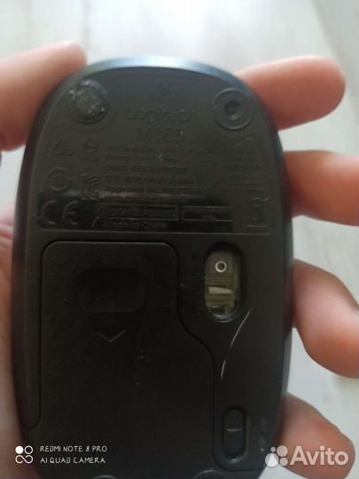 Офисная беспроводная мышь logitech m165