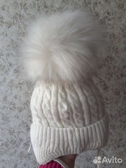 Шапка зимняя для девочки