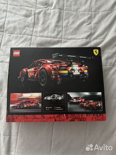 Конструктор lego Technic 42125 Ferrari 488 GTE