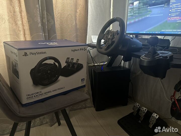 Игровой руль logitech g923