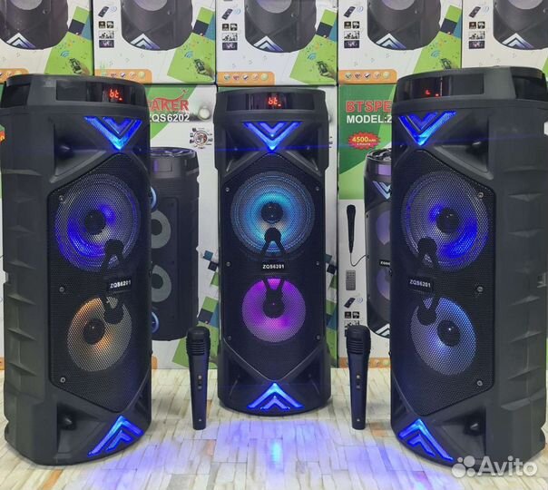 Колонка Bluetooth с караоке