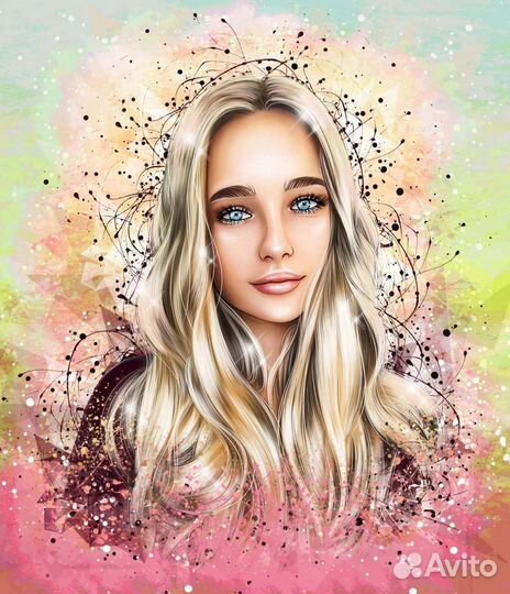 Портрет в стиле Dream Art