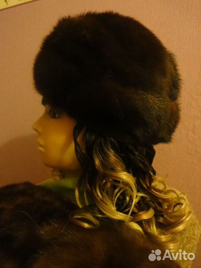 Шапка норковая