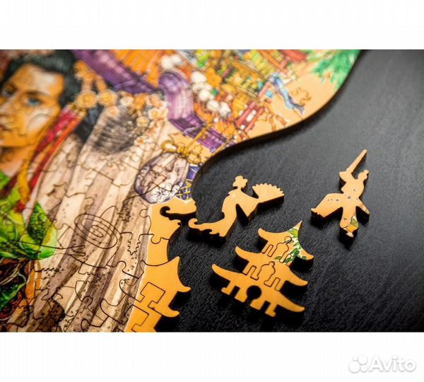 Деревянный пазл Япония (davici)