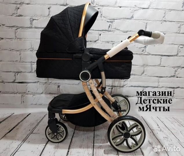 Детская коляска 2 в 1, новая