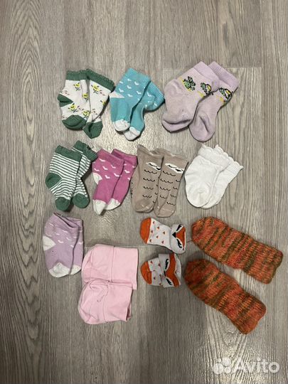 Носки для новорожденных
