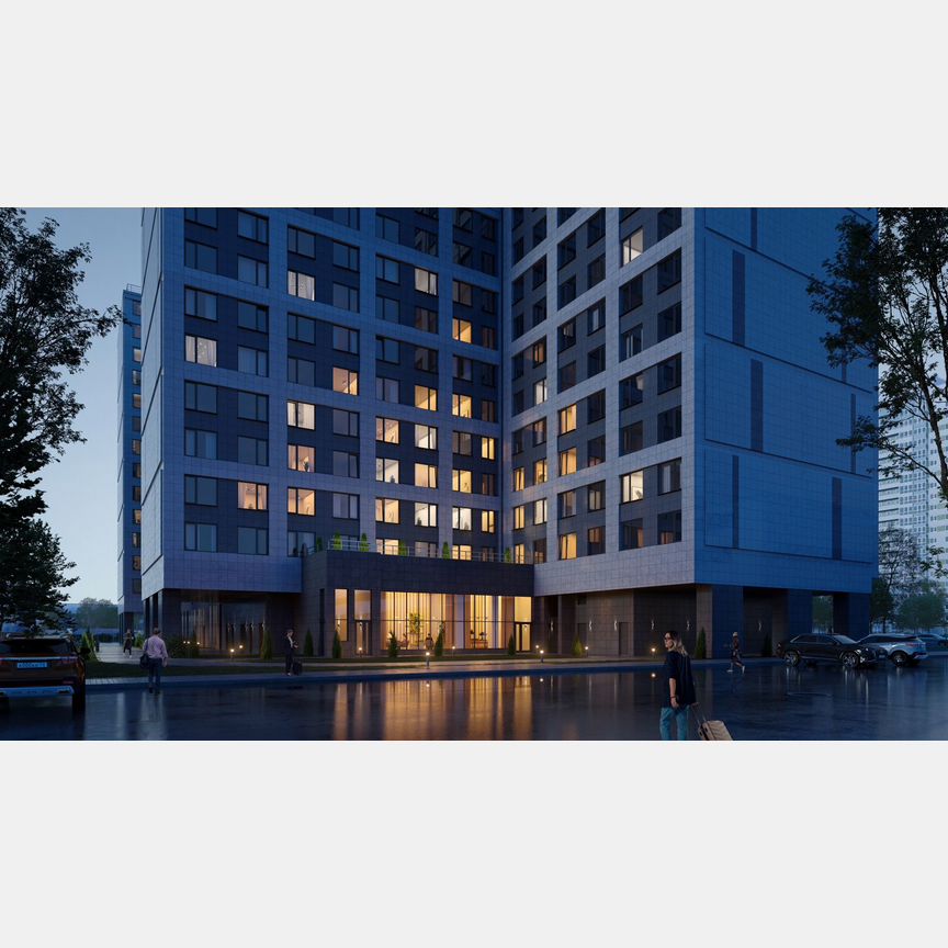 Апартаменты-студия, 28,1 м², 10/14 эт.