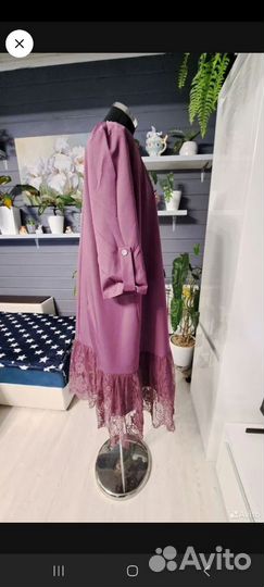 Новое платье с кружевом 48-52