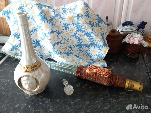 Сосуд коньячный,пробка хрусталь.сосуд сабля