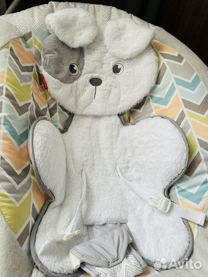 Шезлонг детский fisher price