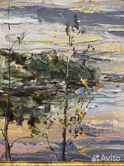 Картина маслом пейзаж