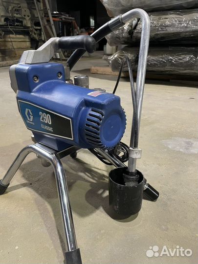 Безвоздушный аппарат бу Graco 290 classic