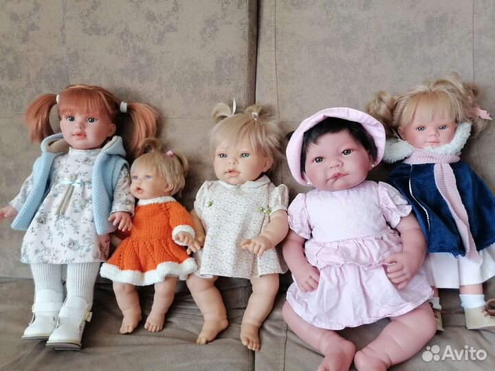 Куклы, пупсы испанские виниловые