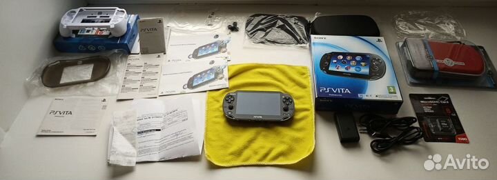PS vita (прошитая) полный комплект 3G/wi-fi