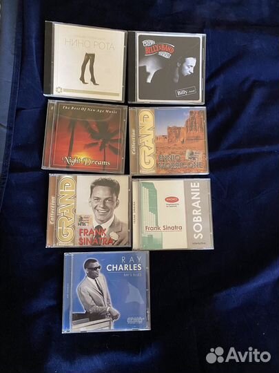 Музыка на сд 63 дисах лот на 7 фото. Есть редкие