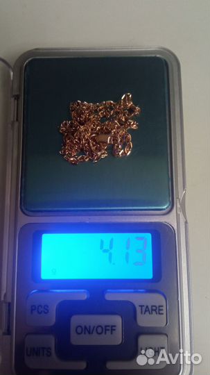 Золотая цепь 585 пробы