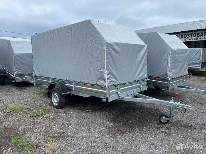 Прицеп легковой мзса, кузов 3,44х1,53м. Доставка