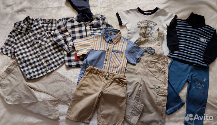 Пакет вещей на мальчика 86