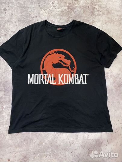 Футболка Mortal Combat XL мерч 2022