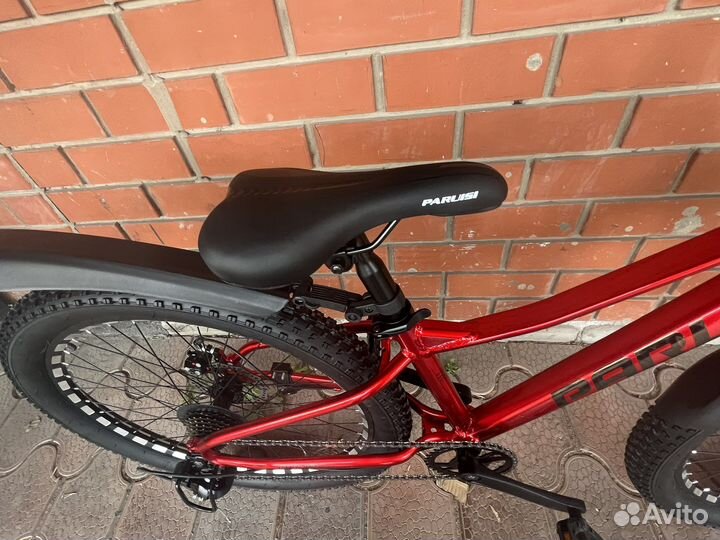 Велосипед полуфэт на 26 колесах алюминиевый