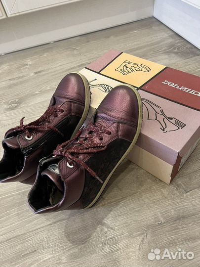 Ботинки на девочку весна осень