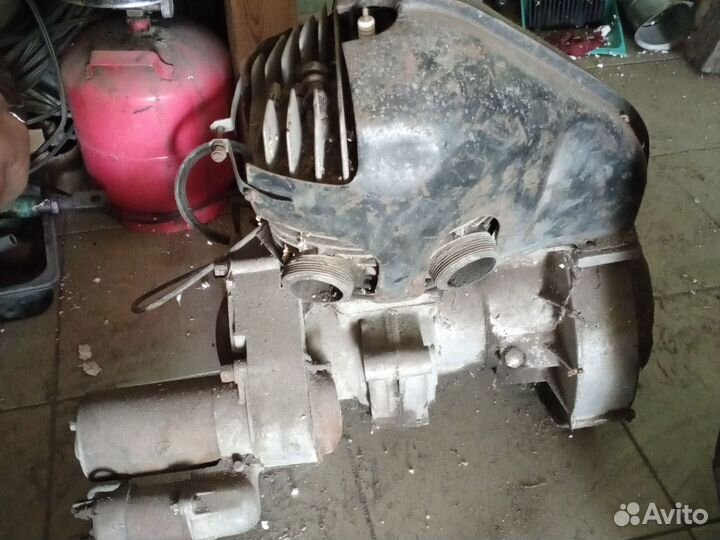 Двигатель мотоколяска