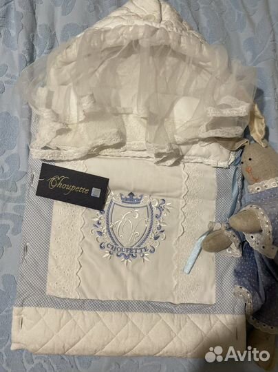 Конверт на выписку для мальчика весна осень