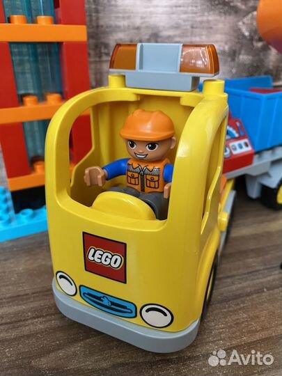 Lego Duplo Большая стройплощадка 10813