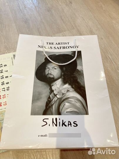 Никас Сафронов - календарь 2023 с его картинами