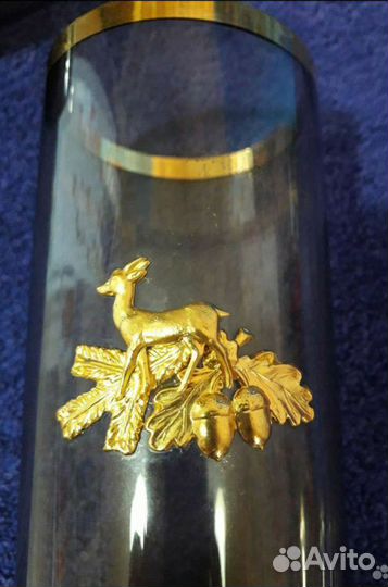 Стаканы 2шт СССР 70е годы с золочеными оленями