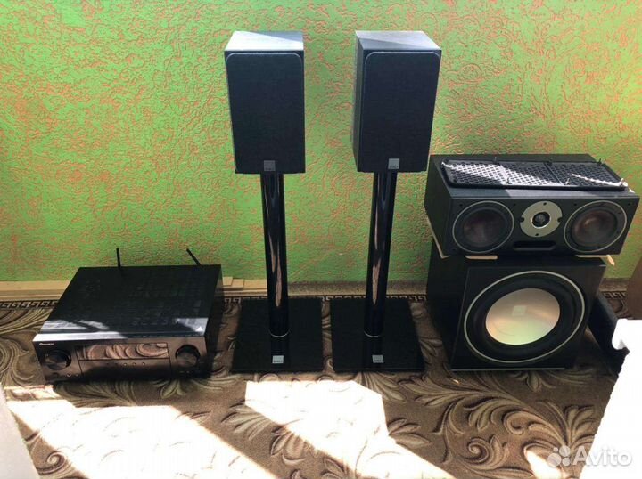 Ресивер +колонки дали