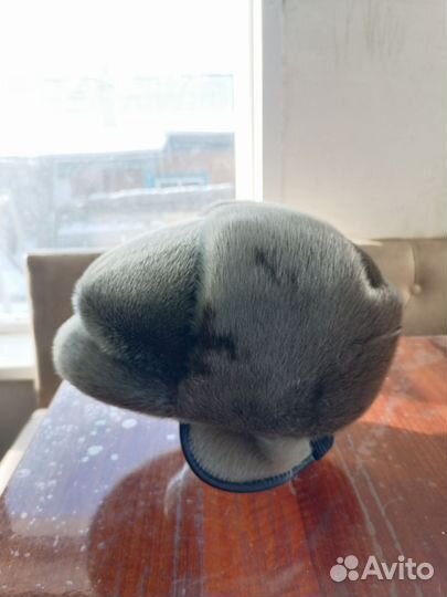 Мужская шапка из меха нерпы