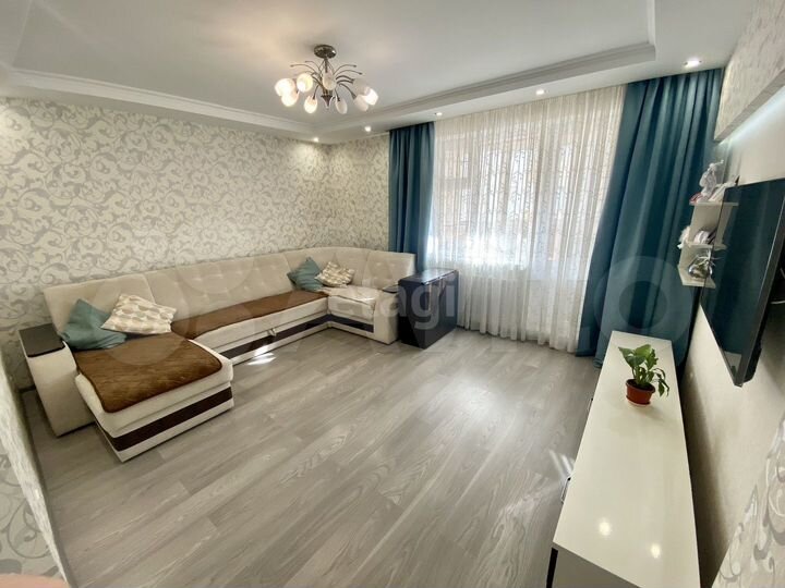 3-к. квартира, 80,6 м², 7/19 эт.