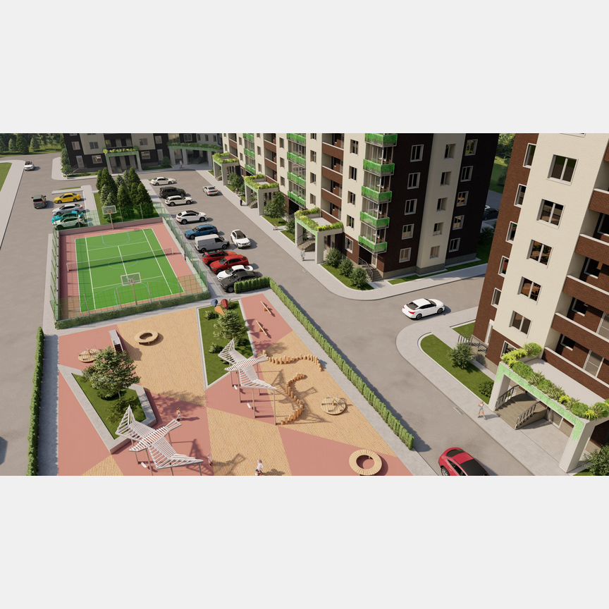 Квартира-студия, 35,2 м², 1/9 эт.