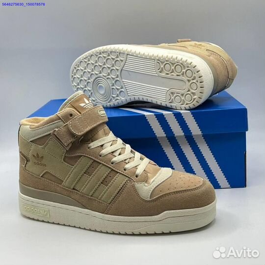 Кроссовки Adidas мехом