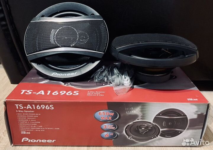 Динамики Pioneer 16см 650w