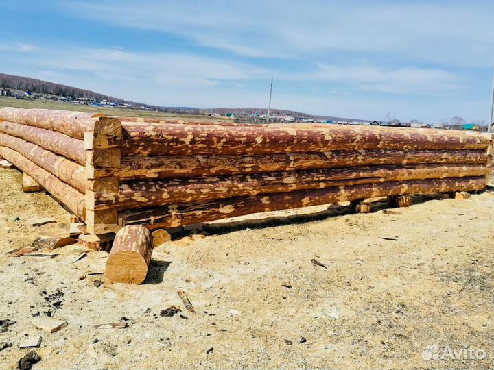 Сруб 6х8 из сосны