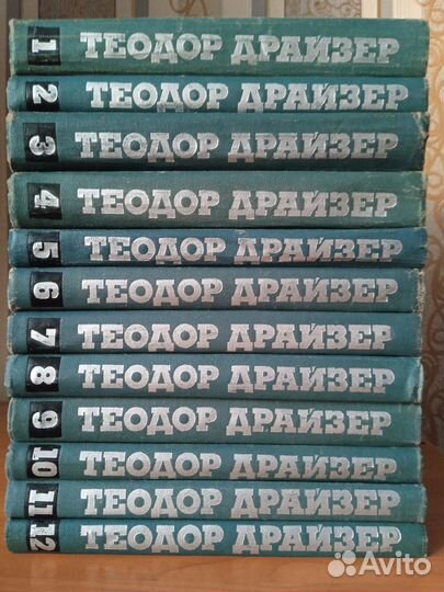 Книги зарубежная классика Т. Драйзер