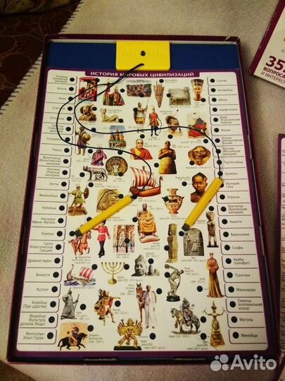 Настольные игры, пазлы, conector энциклопедия