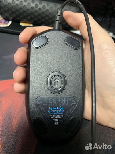 Игровая мышь logitech g102