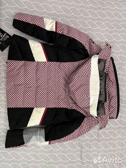 Горнолыжная куртка EA7 Ski Padded - Magenta pois