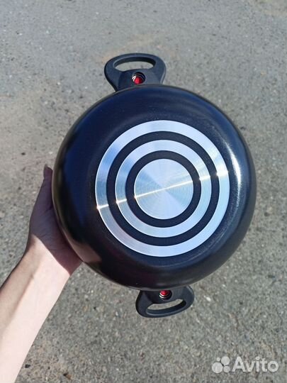 Набор посуды сковорода + кастрюля с крышкой